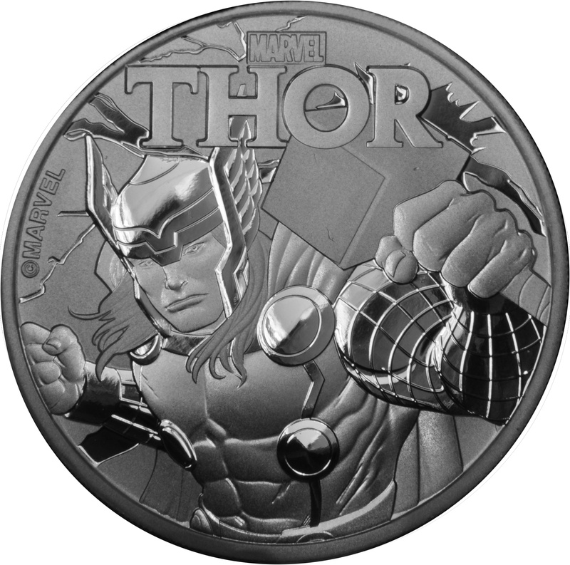 2018 Thor Silver Coin 1oz 