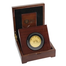 2015 5oz £10 Gold Proof Coin The Longest Reigning Monarch Boxed