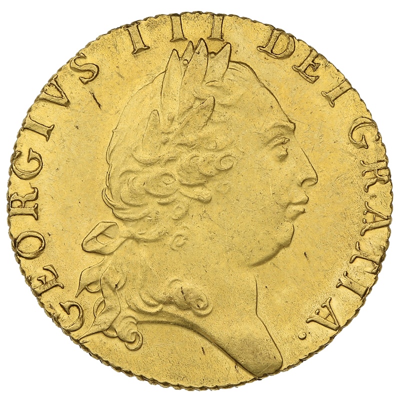 1792 George III Gold Guinea