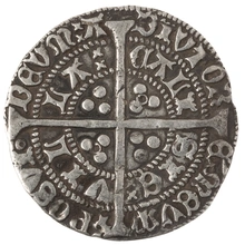 Silver Groat Fourpence Coin Henry VI Very Fine