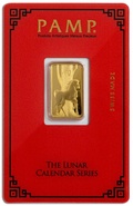 PAMP Year of the Horse 5g Gold Bar