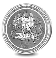 2016 Silver 1oz Isle of Man Angel reverse proof