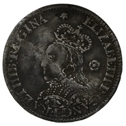 1562 Elizabeth I Milled Silver Threepence mm Star