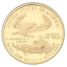 2005 Proof Gold Eagle 4 Coin Set Boxed
