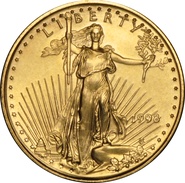 1998 1/10oz American Eagle Gold Coin