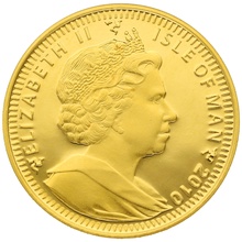 2010 Isle of Man Noble Gold Coin 1oz