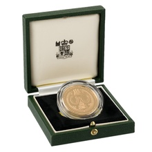 1991 Proof £5 Gold Crown Coin Falkland Islands Charles Diana 10th Wedding Anniversary Boxed