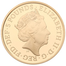 2018 Proof Gold Crown £5 Coin The Royal Wedding