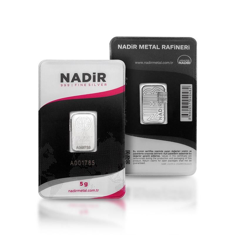 5g Silver Bar Nadir Minted