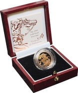 1999 Proof Gold Sovereign Boxed