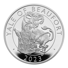 2023 Yale of Beaufort Silver Coin Tudor Beasts 1oz Proof Boxed