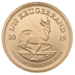2019 1/10oz Krugerrand Gold Coin