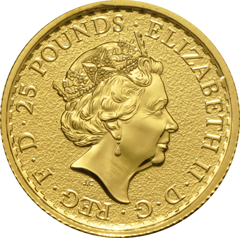 2017 1/4oz Gold Britannia Coin