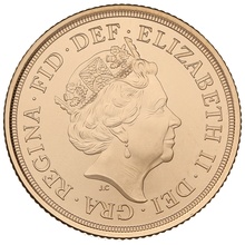 2019 Gold Sovereign Coin Matte NGC MS70