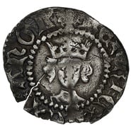 1422-1431 Silver Half Penny Coin Henry VI Hammered London