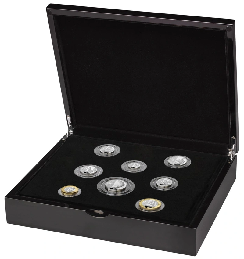 2023 His Majesty King Charles III Definitives UK Silver Proof Coin Set Boxed