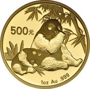 2007 1oz Chinese Panda Gold Coin