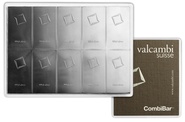 10 x 10g Silver Bar CombiBar