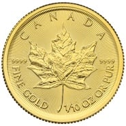 2020 1/10oz Canadian Maple Leaf Gold Coin