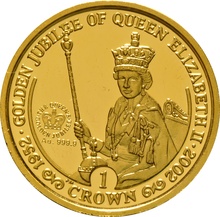 Isle of Man Crown Gold Coin 1oz