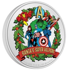 2023 Marvel Season’s Greetings 1oz Silver Coin Boxed
