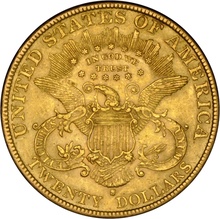 1891 $20 Gold Coin Double Eagle Liberty Head San Francisco