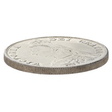 1887 Double Florin Silver Coin Queen Victoria Uncirculated
