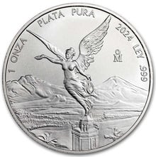 2024 1oz Mexican Libertad Silver Coin