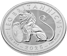 2025 The British Lion 1oz Silver Coin