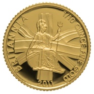 2011 Proof 1/10oz Gold Britannia Coin