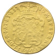 1739 George II Two Guinea Gold Coin
