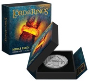 2022 The Lord of the Rings - Helm's Deep 1oz Proof Silver Coin Boxed
