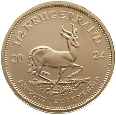 2024 1/2oz Krugerrand Gold Coin