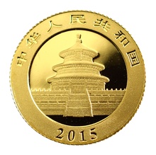 2015 1/20oz Chinese Panda Gold Coin