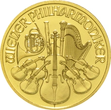 2017 1/2oz Austrian Gold Philharmonic Coin