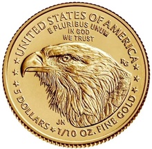 2021 1/10oz American Eagle Gold Coin Type II