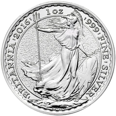 2016 1oz Silver Britannia Coin