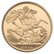 2010 Proof £2 Coin Gold Double Sovereign