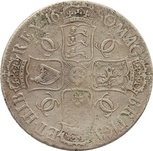 1680 Silver Crown Coin Charles II
