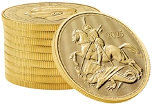 2025 St George & the Dragon Gold Coin 1oz