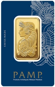 PAMP Lady Fortuna 3 Tola Gold Bar