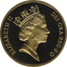 1985 £2 Two Pound Proof Gold Coin (Double Sovereign)