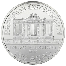 2015 Austrian Philharmonic Silver Coin 1oz