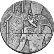 Egyptian Relics Horus 2-Ounce Silver Coin