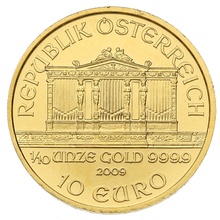 2009 Tenth Ounce Gold Austrian Philharmonic