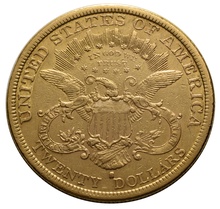 1879 $20 Gold Coin Double Eagle Liberty Head San Francisco