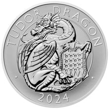2024 Tudor Dragon - Tudor Beasts Silver Proof Two Coin Set Boxed