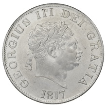 1817 George III Silver Halfcrown