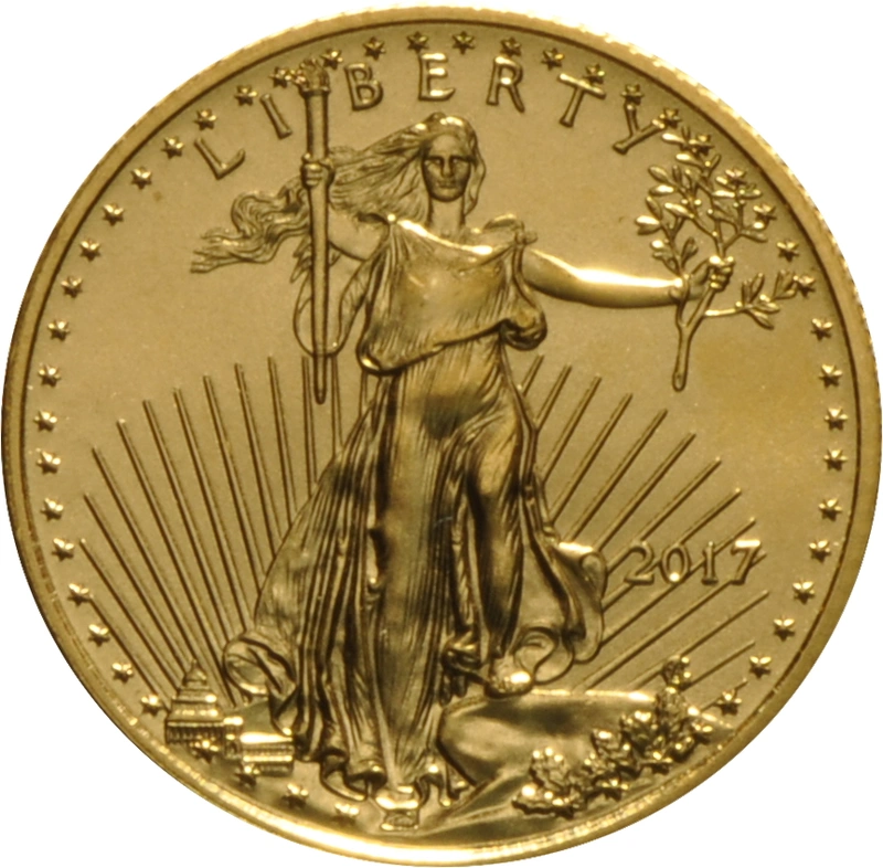 2017 1/10oz American Eagle Gold Coin