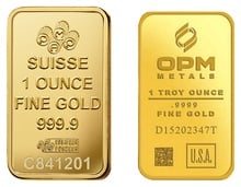 1oz Gold Bars (Pre Owned)